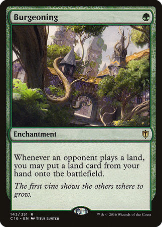 Burgeoning [Commander 2016] | Good Games North
