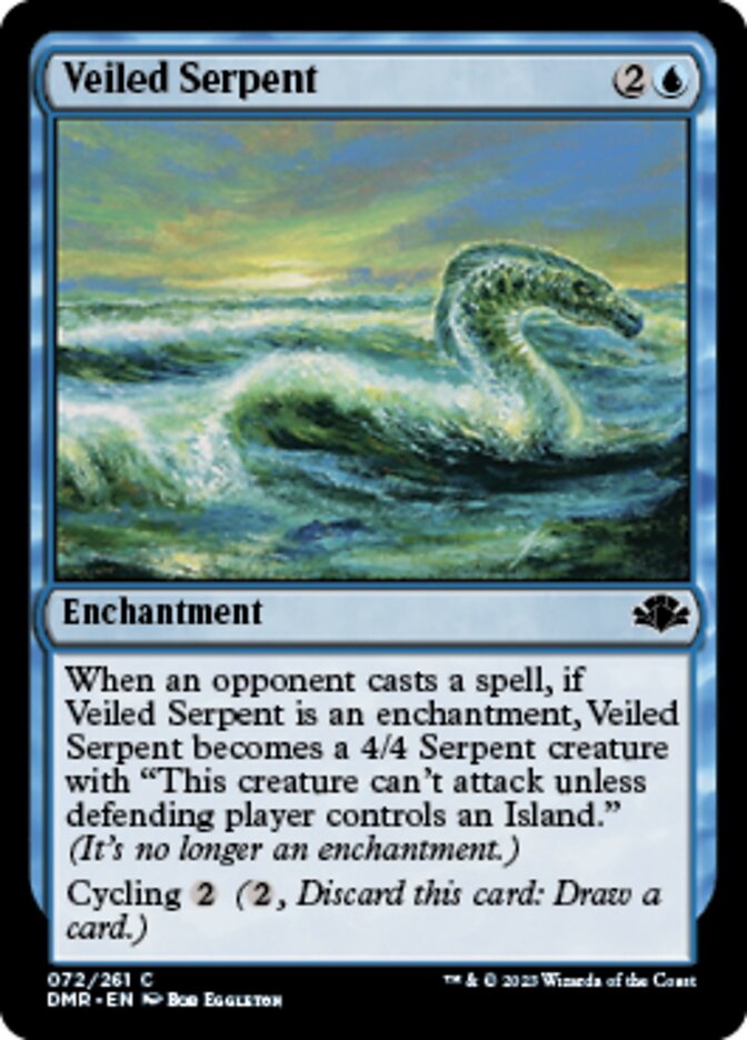 Veiled Serpent [Dominaria Remastered] | Good Games North