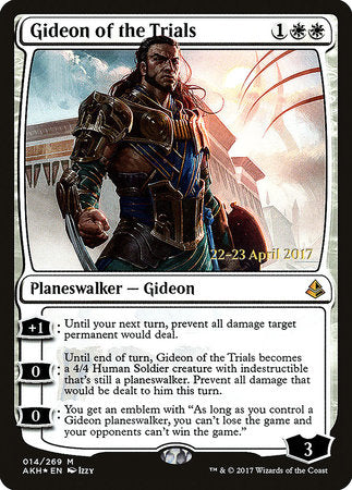 Gideon of the Trials [Amonkhet Promos] | Good Games North