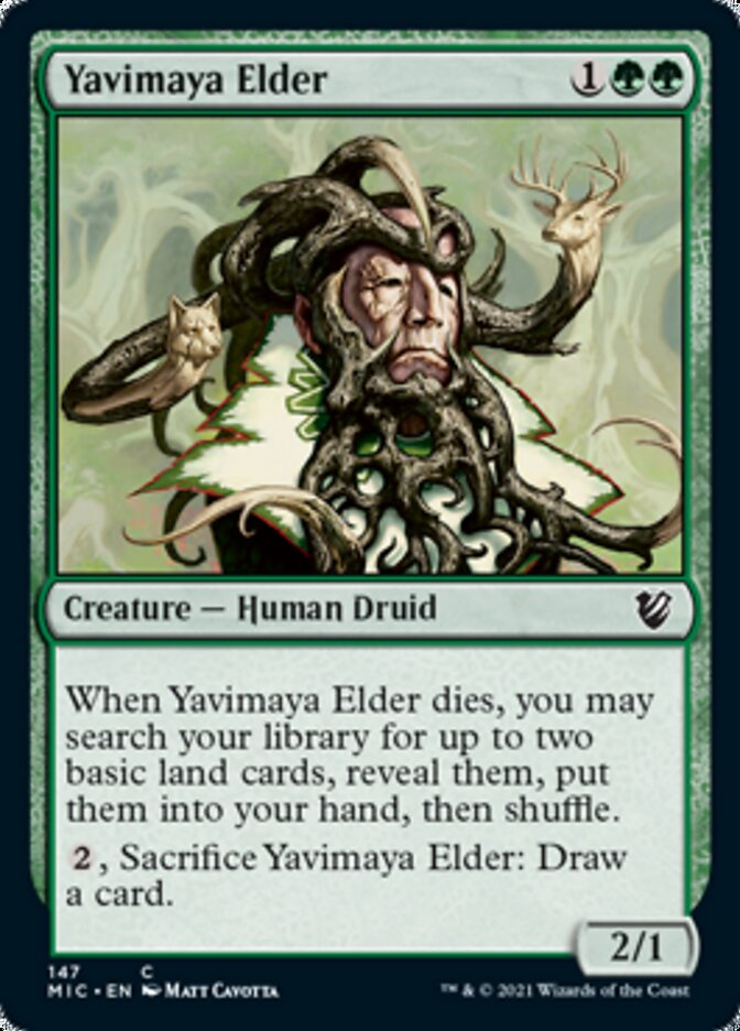 Yavimaya Elder [Innistrad: Midnight Hunt Commander] | Good Games North
