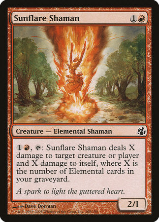 Sunflare Shaman [Morningtide] | Good Games North