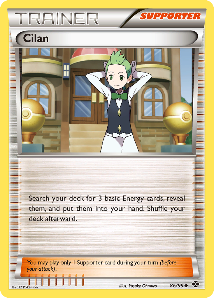 Cilan (86/99) [Black & White: Next Destinies] | Good Games North