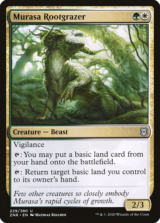 Murasa Rootgrazer [Zendikar Rising] | Good Games North
