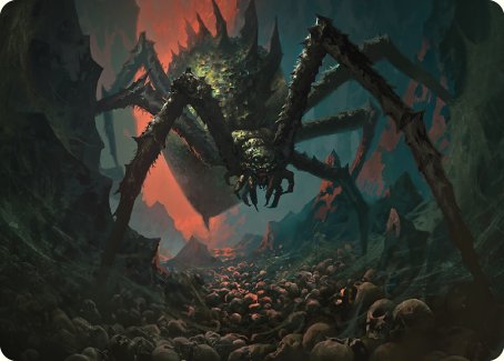 Shelob, Child of Ungoliant Art Card [The Lord of the Rings: Tales of Middle-earth Art Series] | Good Games North