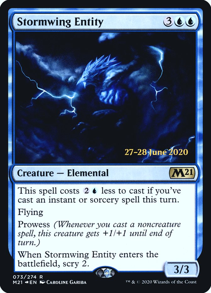 Stormwing Entity  [Core Set 2021 Prerelease Promos] | Good Games North
