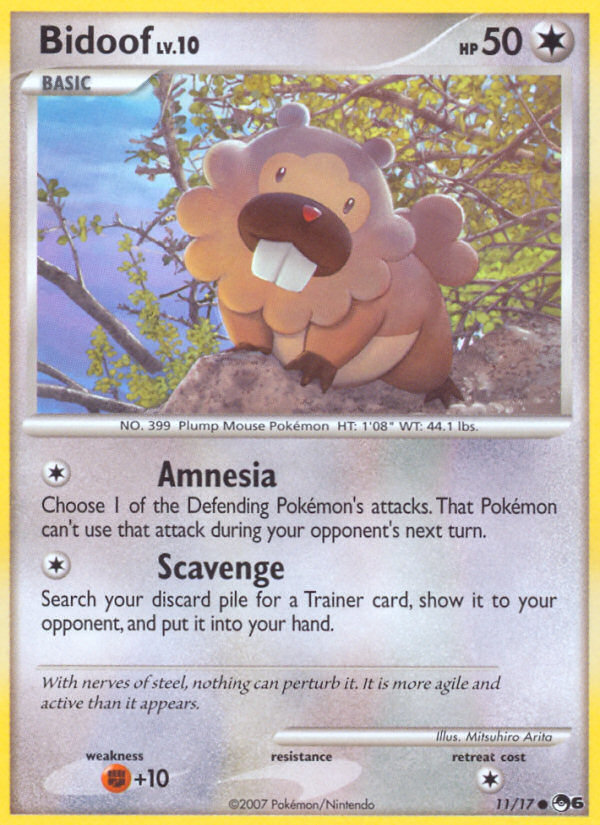 Bidoof (11/17) [POP Series 6] | Good Games North