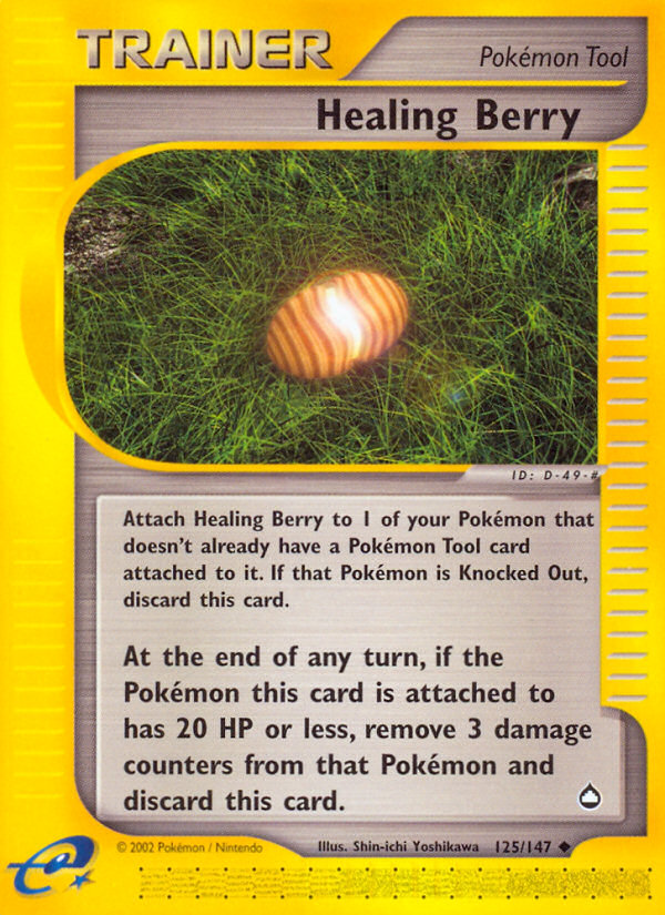Healing Berry (125/147) [Aquapolis] | Good Games North