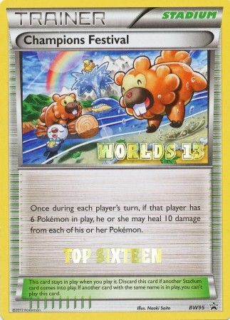 Champions Festival (BW95) (2013 Top Sixteen) [Black & White: Black Star Promos] | Good Games North