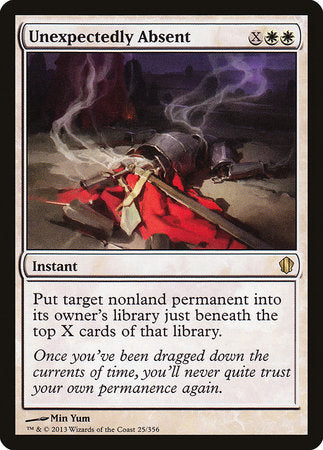 Unexpectedly Absent [Commander 2013] | Good Games North