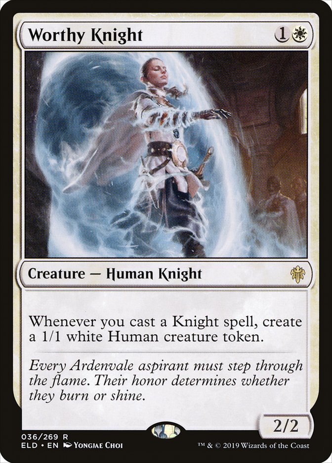 Worthy Knight [Throne of Eldraine] | Good Games North