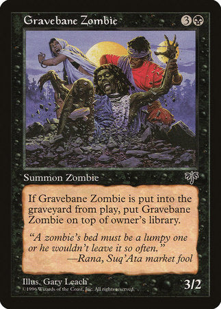 Gravebane Zombie [Mirage] | Good Games North