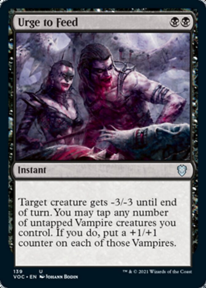 Urge to Feed [Innistrad: Crimson Vow Commander] | Good Games North