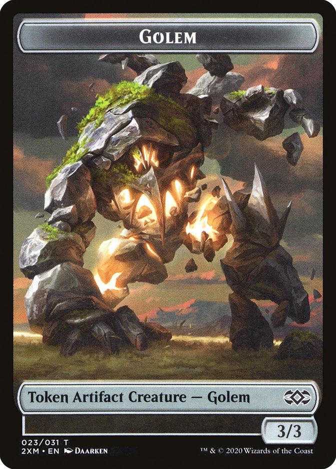 Golem Token [Double Masters] | Good Games North