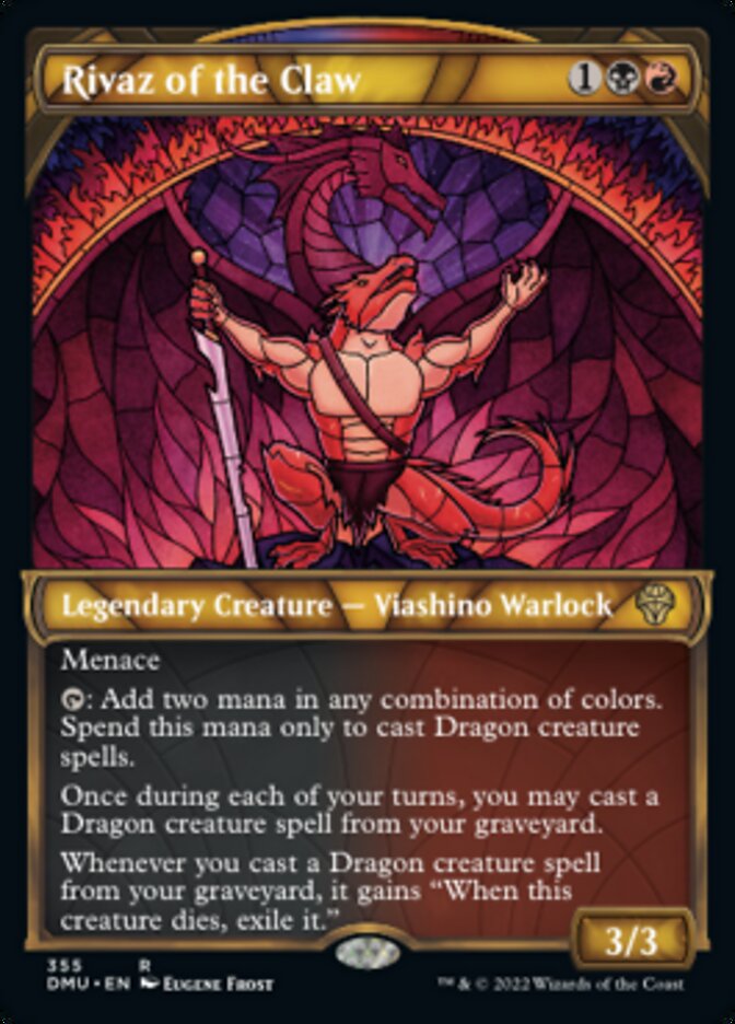Rivaz of the Claw (Showcase Textured) [Dominaria United] | Good Games North