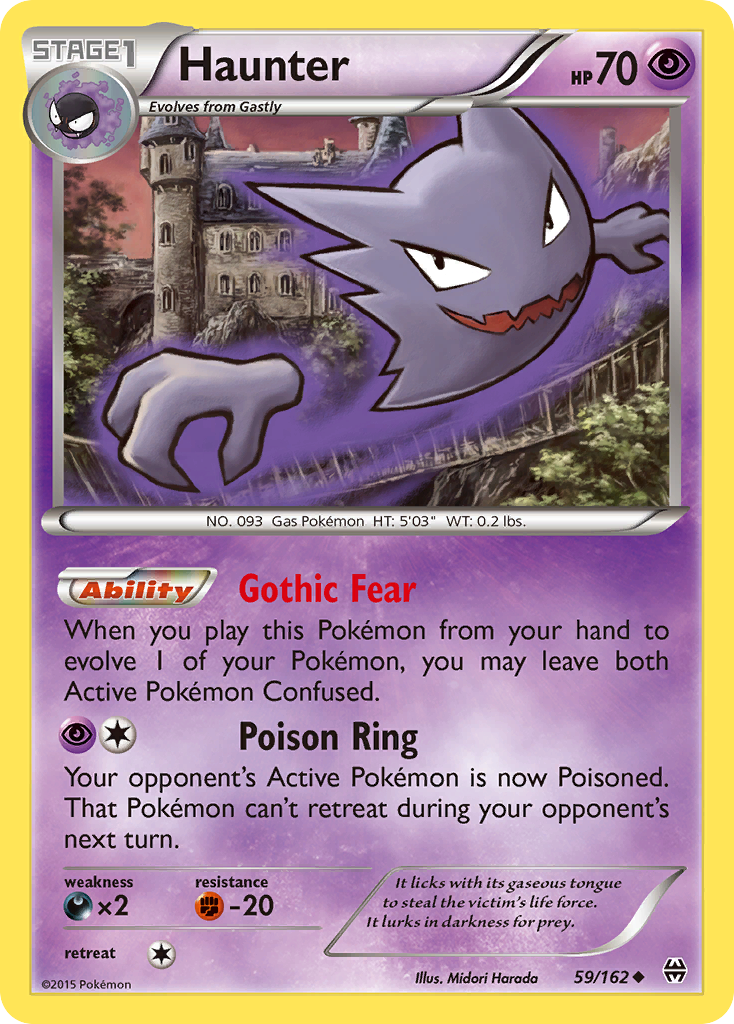 Haunter (59/162) [XY: BREAKthrough] | Good Games North