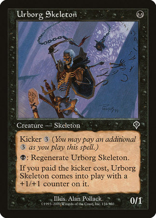 Urborg Skeleton [Invasion] | Good Games North