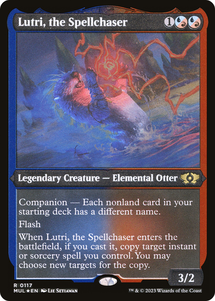 Lutri, the Spellchaser (Foil Etched) [Multiverse Legends] | Good Games North