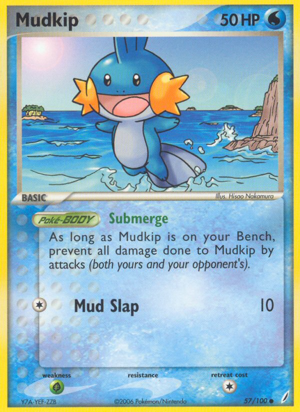 Mudkip (57/100) [EX: Crystal Guardians] | Good Games North