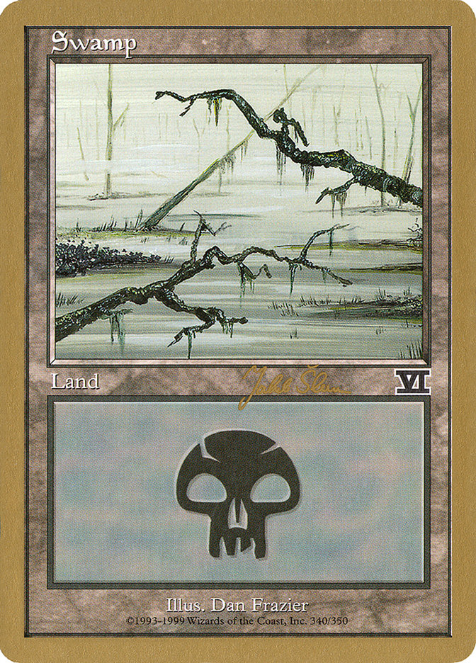 Swamp (js340b) (Jakub Slemr) [World Championship Decks 1999] | Good Games North