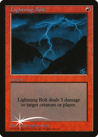 Lightning Bolt [Judge Gift Cards 1998] | Good Games North
