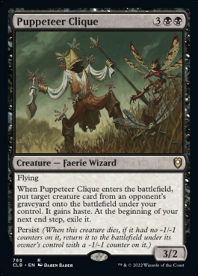 Puppeteer Clique [Commander Legends: Battle for Baldur's Gate] | Good Games North