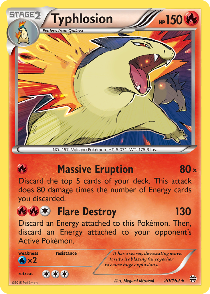 Typhlosion (20/162) [XY: BREAKthrough] | Good Games North
