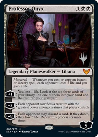 Professor Onyx (Promo Pack) [Strixhaven: School of Mages Promos] | Good Games North