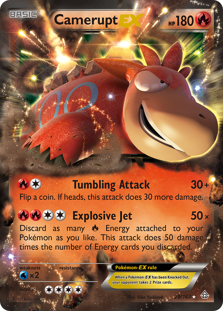 Camerupt EX (29/160) [XY: Primal Clash] | Good Games North