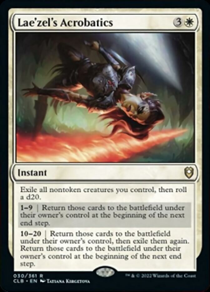 Lae'zel's Acrobatics [Commander Legends: Battle for Baldur's Gate] | Good Games North