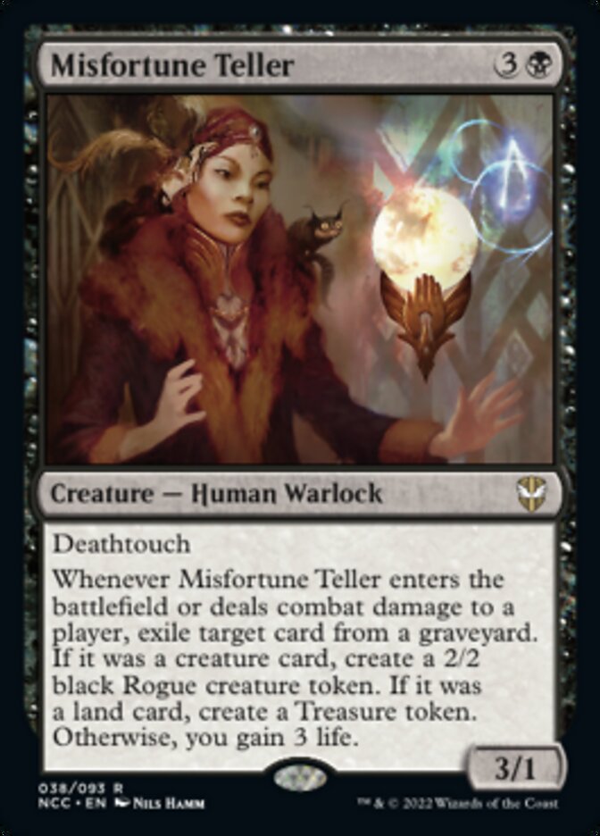 Misfortune Teller [Streets of New Capenna Commander] | Good Games North