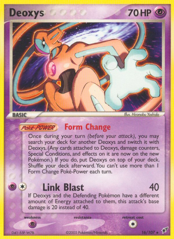Deoxys (16/107) [EX: Deoxys] | Good Games North