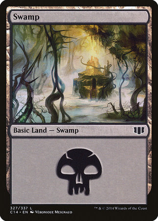 Swamp (327) [Commander 2014] | Good Games North