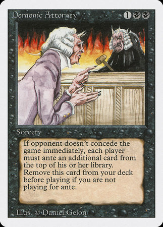 Demonic Attorney [Revised Edition] | Good Games North
