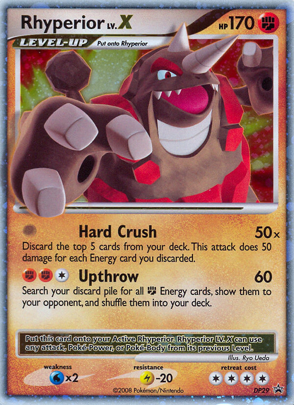 Rhyperior LV.X (DP29) [Diamond & Pearl: Black Star Promos] | Good Games North