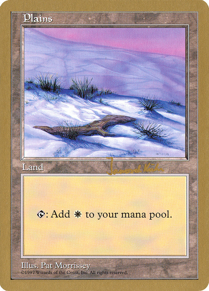 Plains (jk430) (Janosch Kuhn) [World Championship Decks 1997] | Good Games North