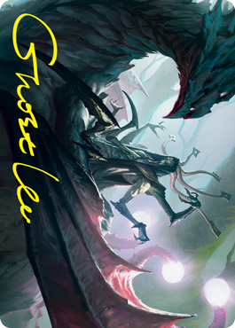 Specter of the Fens Art Card (Gold-Stamped Signature) [Strixhaven: School of Mages Art Series] | Good Games North