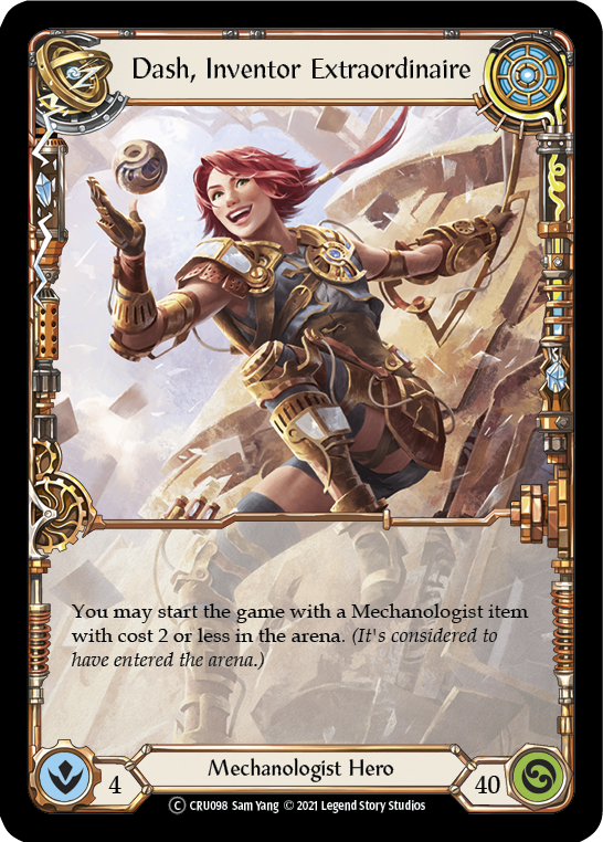 Dash, Inventor Extraordinaire [U-CRU098] Unlimited Normal | Good Games North