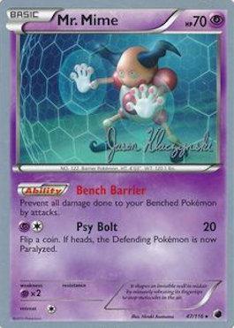 Mr. Mime (47/116) (Darkrai Deck - Jason Klaczynski) [World Championships 2013] | Good Games North