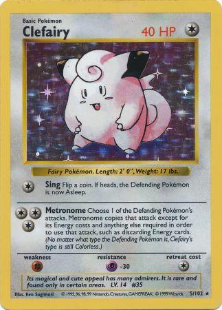 Clefairy (5/102) [Base Set Shadowless Unlimited] | Good Games North