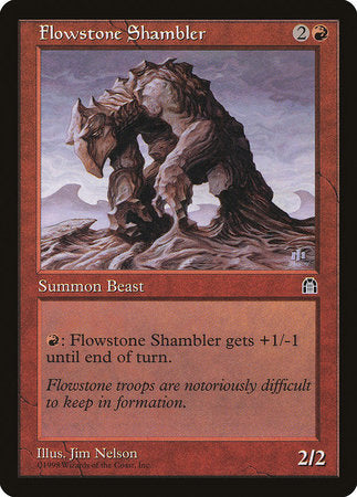 Flowstone Shambler [Stronghold] | Good Games North