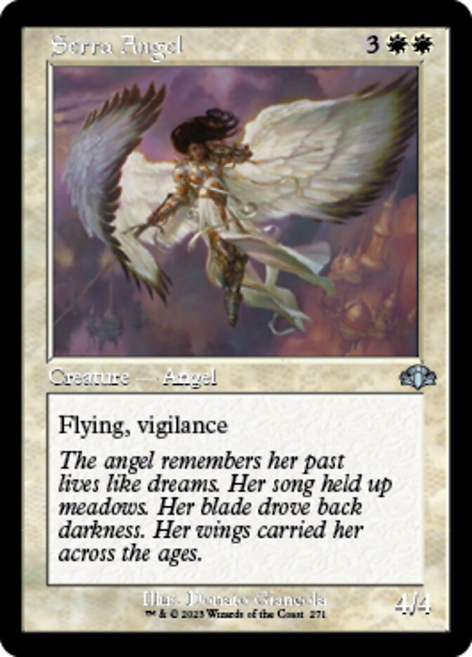 Serra Angel (Retro) [Dominaria Remastered] | Good Games North