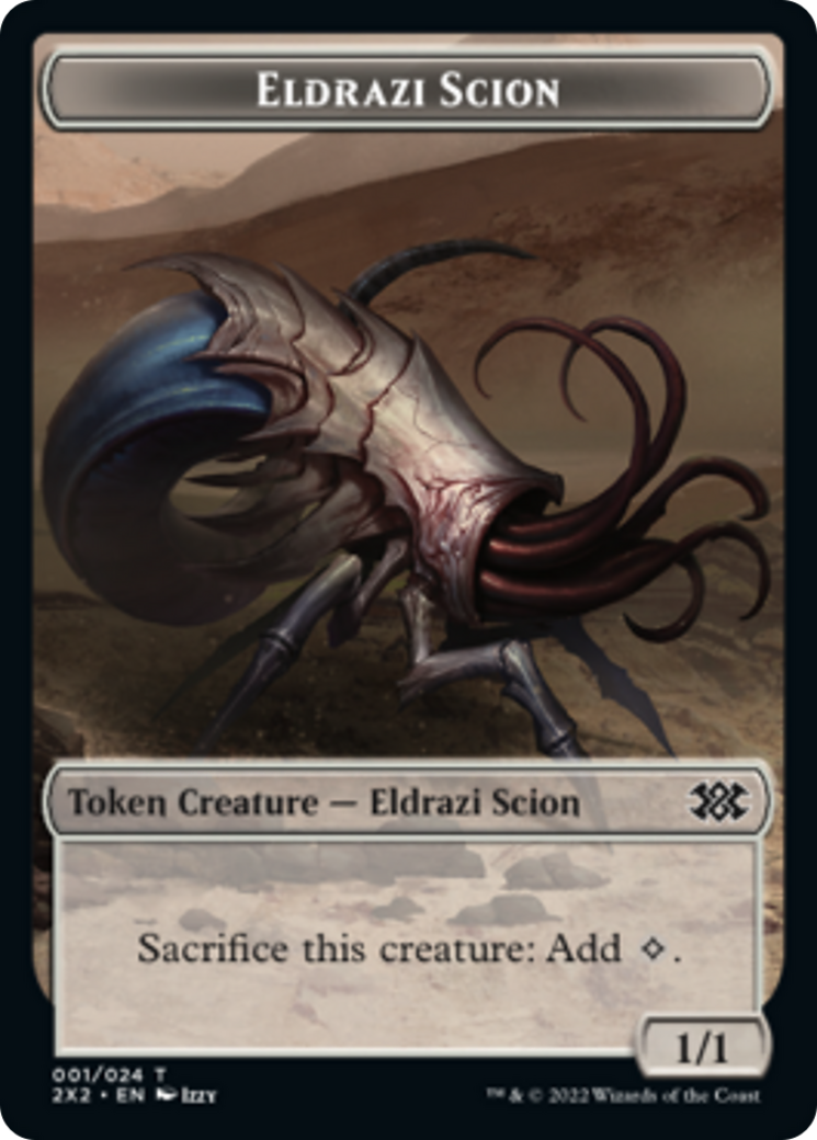 Drake // Eldrazi Scion Double-sided Token [Double Masters 2022 Tokens] | Good Games North