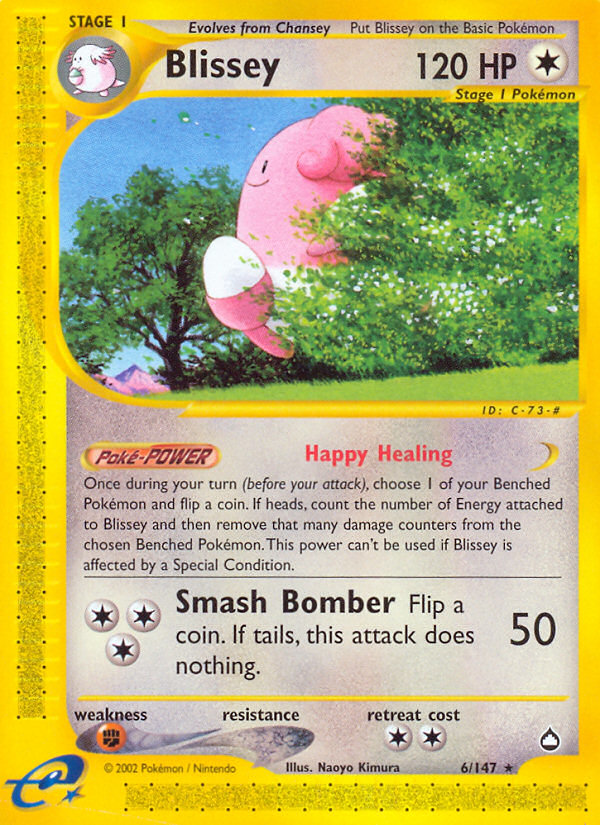 Blissey (6/147) [Aquapolis] | Good Games North
