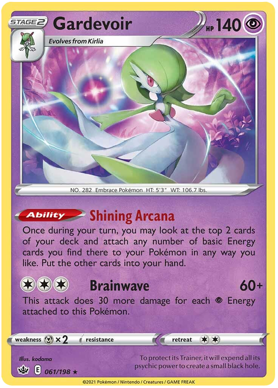 Gardevoir (061/198) [Sword & Shield: Chilling Reign] | Good Games North