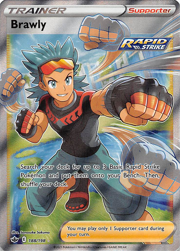 Brawly (188/198) [Sword & Shield: Chilling Reign] | Good Games North