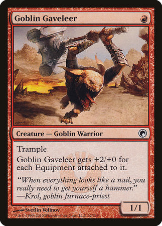 Goblin Gaveleer [Scars of Mirrodin] | Good Games North