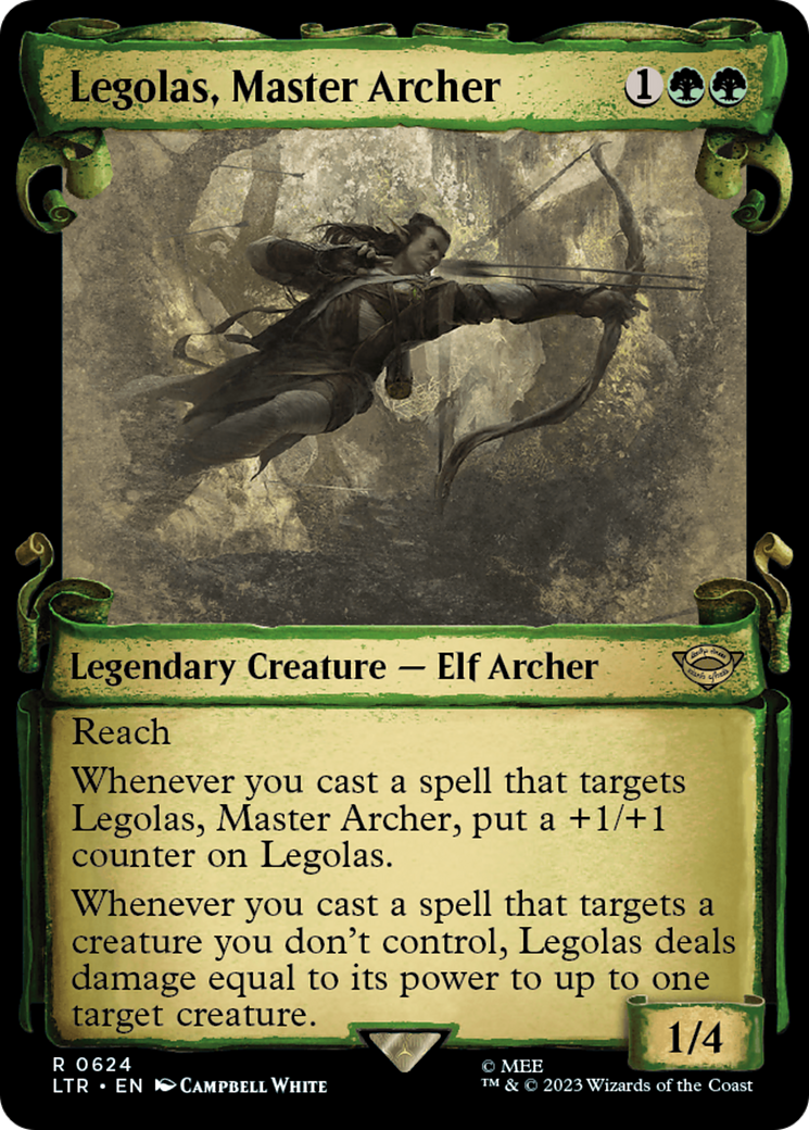 Legolas, Master Archer [The Lord of the Rings: Tales of Middle-Earth Showcase Scrolls] | Good Games North