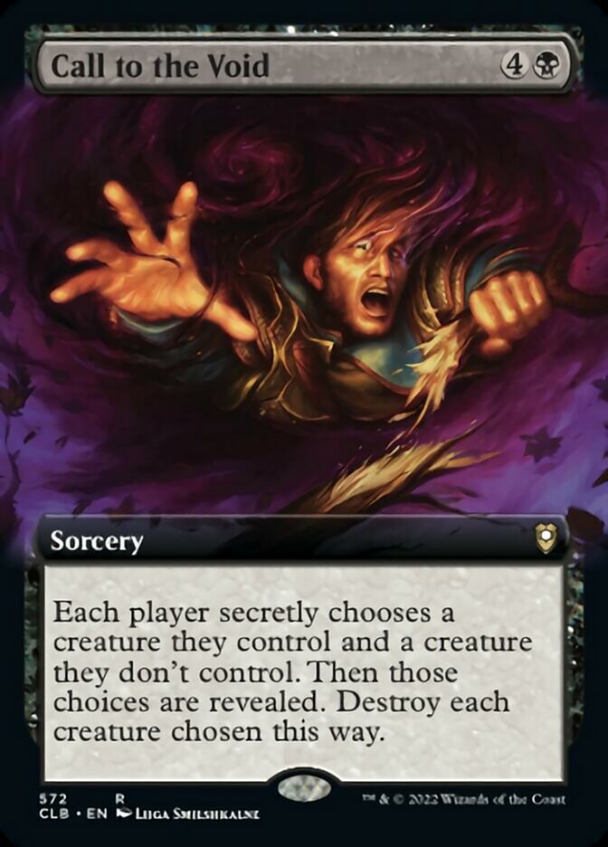 Call to the Void (Extended Art) [Commander Legends: Battle for Baldur's Gate] | Good Games North