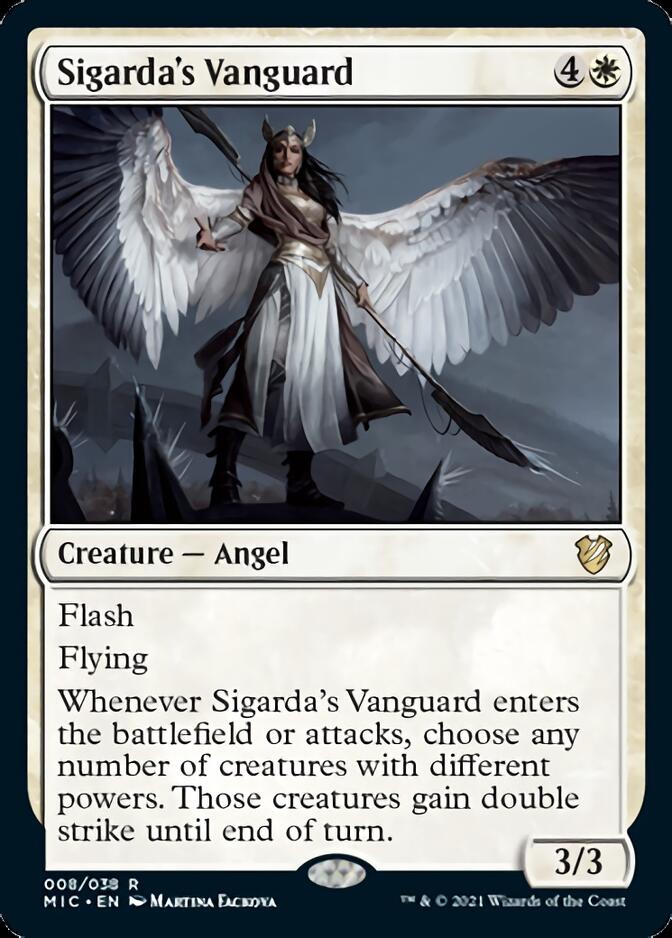 Sigarda's Vanguard [Innistrad: Midnight Hunt Commander] | Good Games North