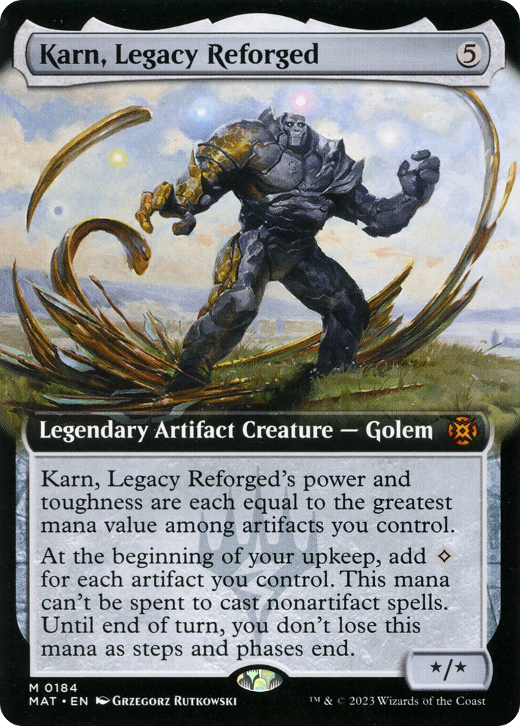 Karn, Legacy Reforged (Extended Art) [March of the Machine: The Aftermath] | Good Games North